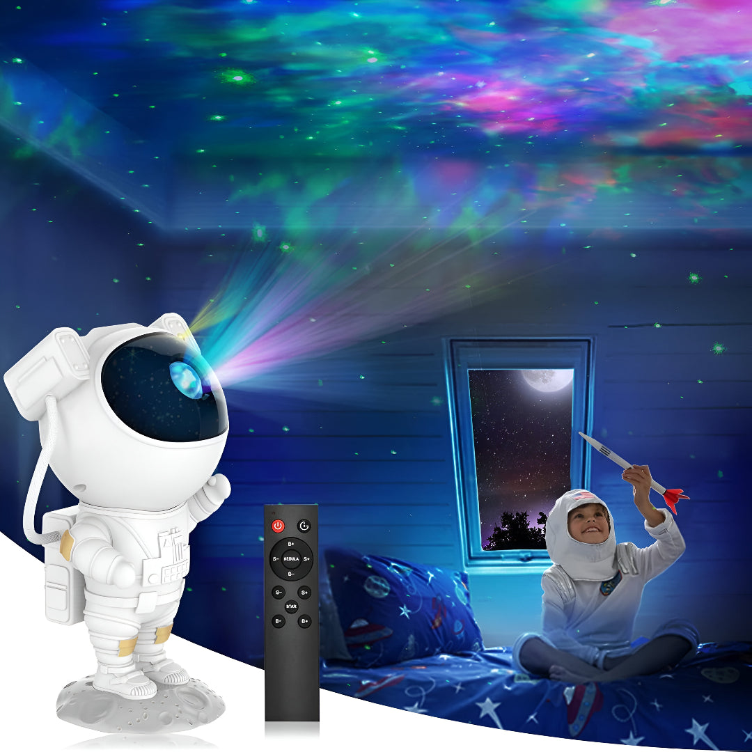 ¡PROYECTOR GALAXIA DE ASTRONAUTA! 🌌